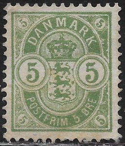 Denmark Scott #'s 43 MH