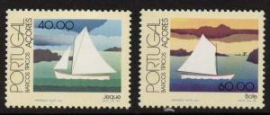 Portugal Azores 354-5 Native Boats