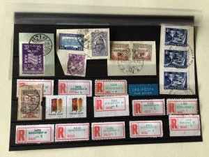 Hungary labels and used stamps Ref A415