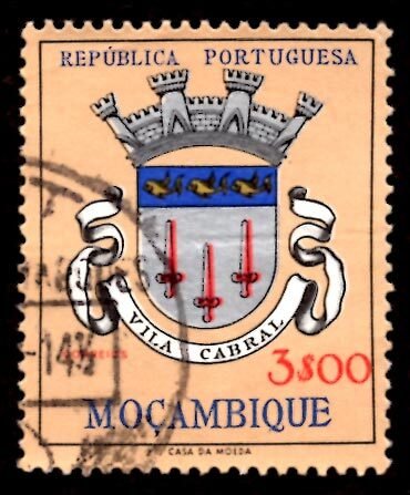 Mozambique 1961 Vila Cabral, Coat of Arms 3e Scott.416 Used (#3)