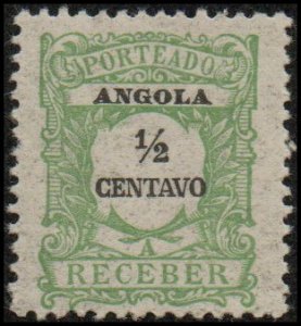 Angola J21 - Mint-NH - 1/2c Numeral / Design (1921)