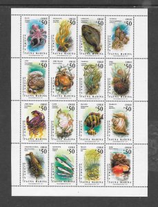 FISH - CHILE #967 M/S MNH