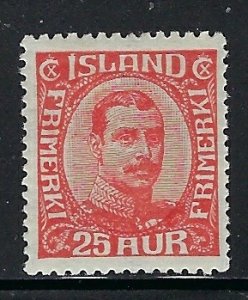 Iceland 121 MH 1921 Issue (an1596)