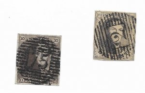 Belgium #10 Used - Stamp - CAT VALUE $9.00ea RANDOM PICK