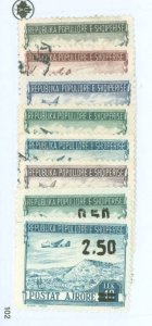 Albania #C54/63  Single (Complete Set)