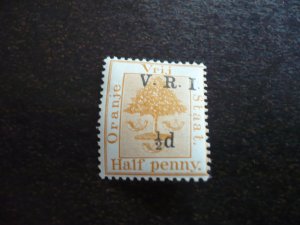 Stamps - Orange Free State - Scott# 44j - Mint Hinged Part Set of 1 Stamp