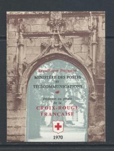 France B443a  MNH Red Cross bklt , see desc. 2018 CV $12.50