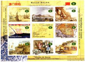 Guinea 1998 Macao Return China 2Shlt+2 SSYvert 1171/88+152/3