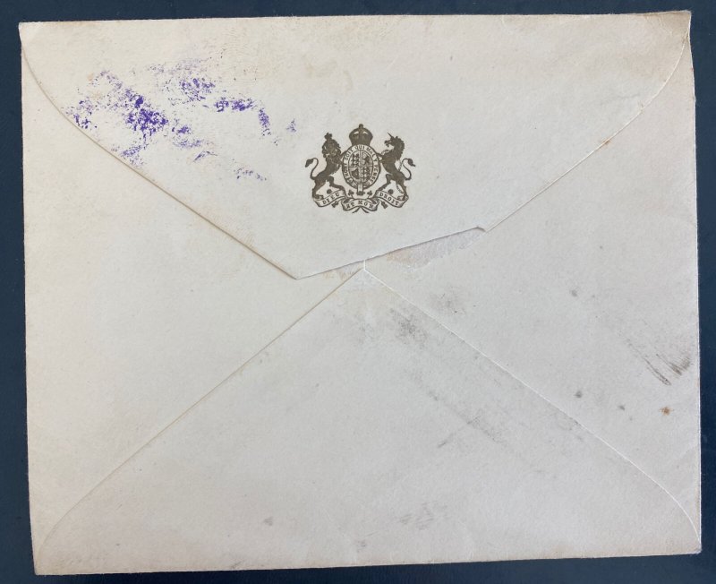 1954 Nairobi Kenya Legislative Council free postage Cover Locally Used