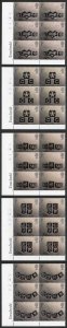 SG2182-86 2001 Occasions/Ingots Set in Cylinder Blocks U/M