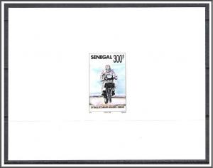 Senegal 1996 Dakar Rally Deluxe Proof Unused