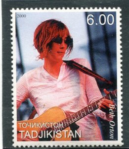 Tajikistan 2000 BETH ORTON Singer 1 value Perforated Mint (NH)