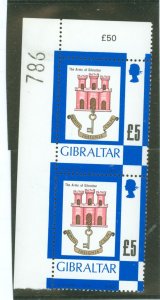 Gibraltar #355A Mint (NH) Multiple