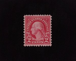 HS&C: Scott #579 Choice large margin stamp. Mint XF LH US Stamp