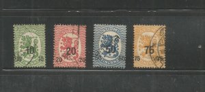 Stamps and Type of 1917-29 Surcharged