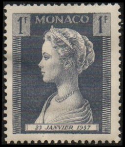 Monaco 391 - Mint-HH - 1fr Princess Grace (1957)