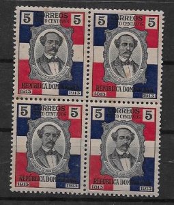 DOMINICAN REPUBLIC  STAMP  MNH #DIC E18