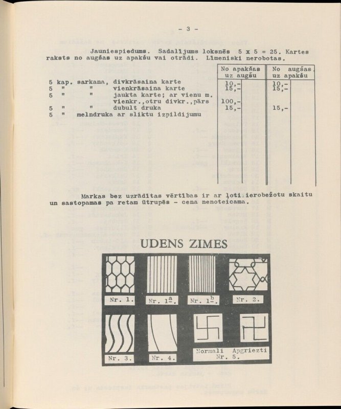 LITERATURE Latvisas Pastmarku by R&U Zimes. 94pgs pub Melbourne 1963.