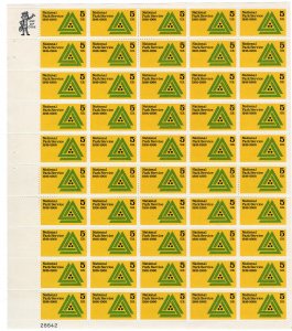 Scott #1314 National Park Service 5¢ Sheet of 50 Stamps - MNH