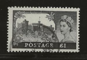 Great Britain 312 Used VF 1958 SCV $35.00 (jr)