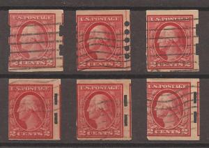 U. S.   Lot  # 95   Vending  Machine  Perfs