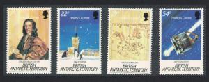 BAT Halley's Comet Astronomy Space 4v 1986 MNH SG#147-150