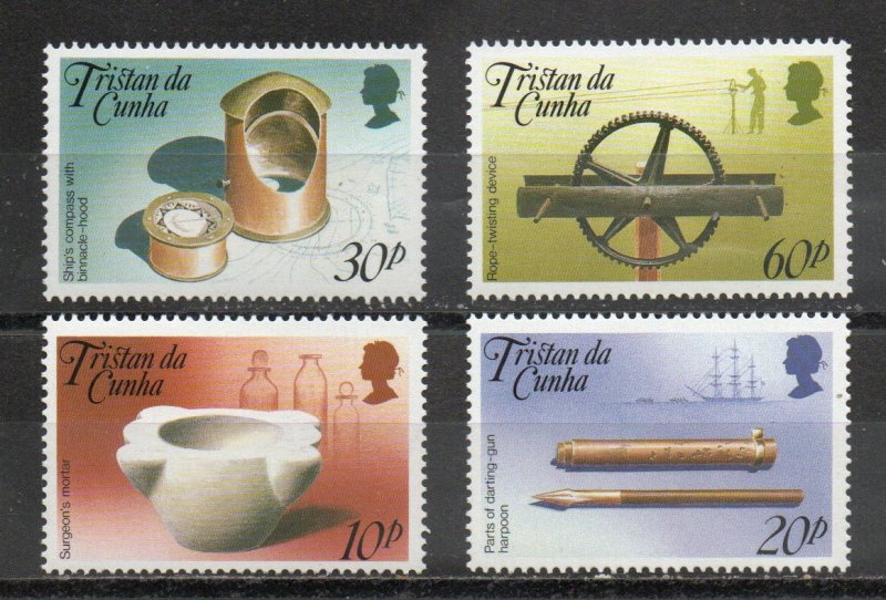 Tristan da Cunha 468-471 MNH