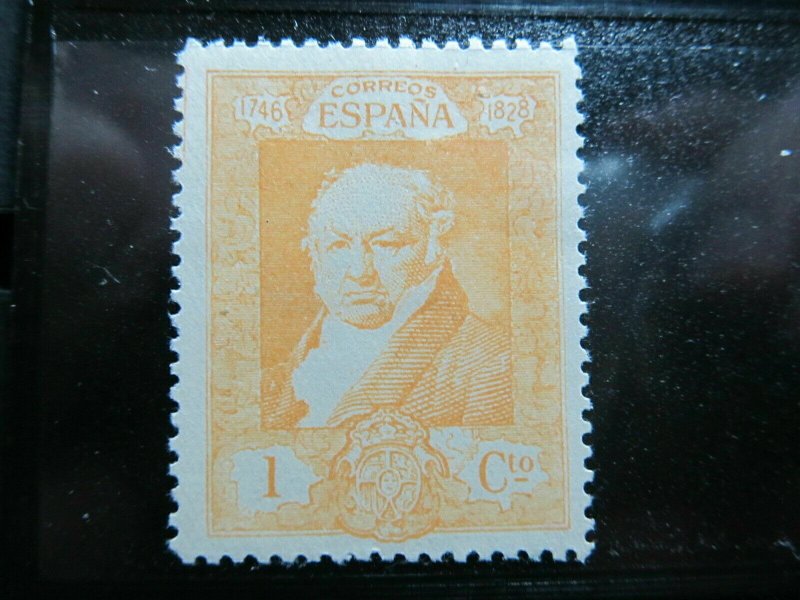 Spain Spain España Spain 1930 Goya 1c fine MH* stamp A4P13F414-