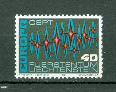 LIECHTENSTEIN 1972 EUROPA #504...MNH..$0.50