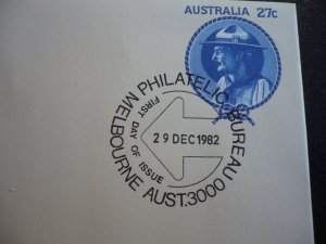 Postal history - Australia - Printed Stamp - First Day Cover