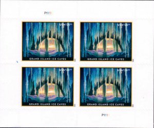 2020 $26.35 Grand Island Ice Caves, Express Mail Pane of 4 Scott 5430 Mint VF NH