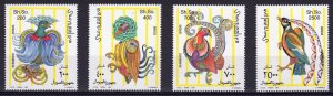 Somalia 1997 Mi#665/668 BIRDS-PARROTS Set (4) MNH