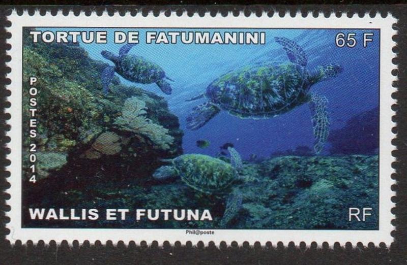 Wallis & Futuna 2014 Turtles VF MNH