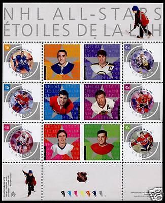 Canada 1971 Presentation Folder MNH NHL All-Stars Ice Hockey