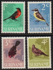 Suriname Sc #323-326 MNH