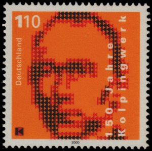 ✔️  GERMANY 2000 - ADOLPH KOLPING CATHOLIC SOCIETY - SC. 2099 MNH
