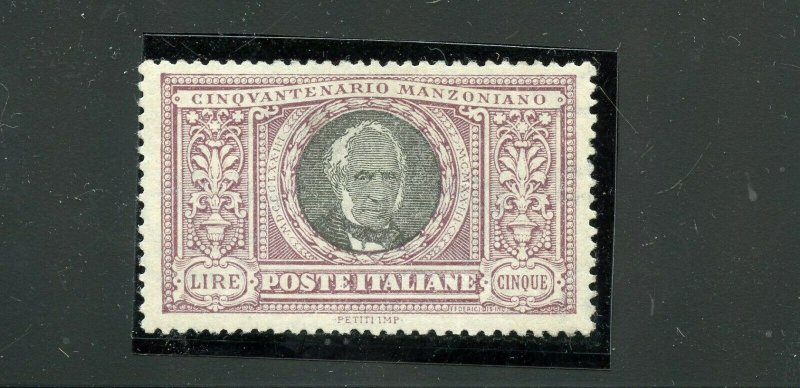 ITALY SCOTT 170 SINGLE MINT LIGHT HINGED--SCOTT VALUE $725.00