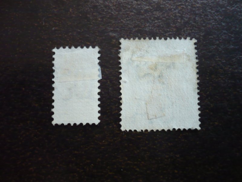 Stamps - South Australia - Scott# 96-97 - Used Part Set of 2 Stamps