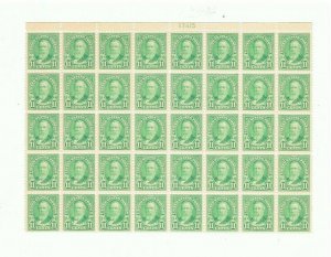 Block of 40 Mint never hinged with top place number Scott # 563  fresh !