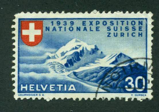 Switzerland 1939 #249 U SCV(2018) = $3.25