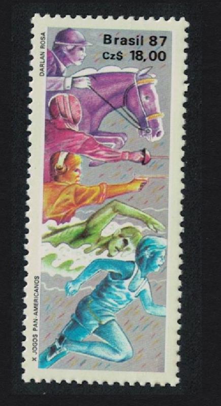 Brazil Horses Shooting Swimming Athletics SG#2273