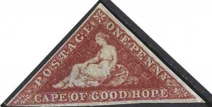 Cape of Good Hope 1861 SC 9 Used 