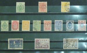 3006   Finland   MH/U  # 39, 40, 41a, 65-67, 77-81, 177-79       CV$ 14.60