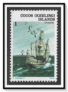 Cocos Islands #20 Ships MNH