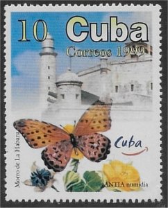 Cuba #4031  Tourism, Butterfly  1999  MNH