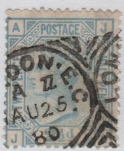 68 SG142 Plate 19  2 1/2d Blue J-A (BL-28)