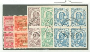 Philippines #C52-3/N37-9 Used Multiple