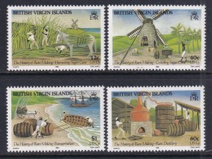 British Virgin Islands 541-544 MNH VF