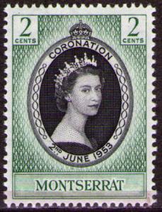 MONTSERRAT 1953 Coronation 2
