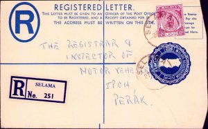 Malaya Registered Uprated Selama to Ipoh, Perak